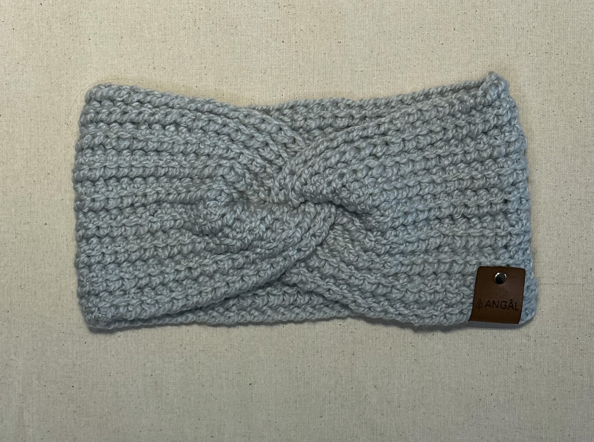 Cintillo Lana - Gris Perla