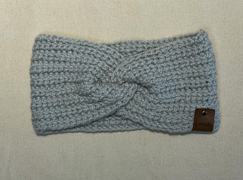 Cintillo Lana - Gris Perla